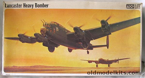 Frog 1/72 Avro Lancaster with Tallboy Bomb - 617 Sq May 1945 or 9 Sq April 1945, F215 plastic model kit